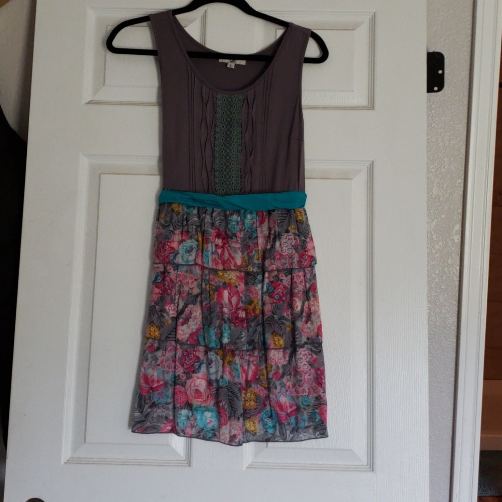 Ya Los Angeles floral bottom dress